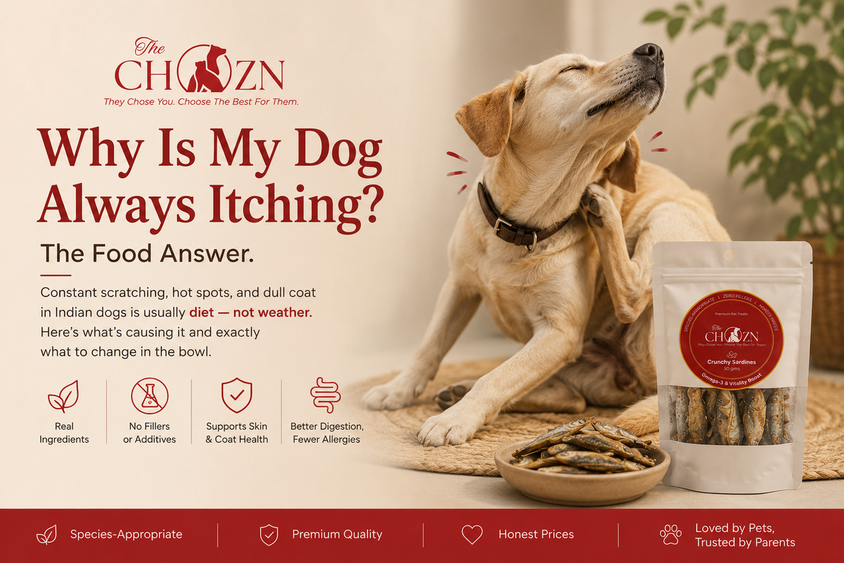 Why Is My Dog Always Itching? The Food Answer | Chozn