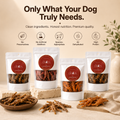 Chozn Chicken Feet Starter Bundle for Dogs | 4 Premium Species-Appropriate Dehydrated Treats