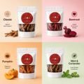 Chozn Chicken Feet Starter Bundle for Dogs | 4 Premium Species-Appropriate Dehydrated Treats