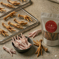 Classic Crunchy Chicken Feet for Dogs | Natural Joint & Dental Treat | The Chozn