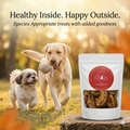 Dehydrated Chicken Neck with Pumpkin for Dogs | Natural Calcium Rich & Digestive Care Treats | The Chozn