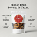 Dehydrated Chicken Neck with Beetroot for Dogs | Natural Calcium Rich & Dental Care Treats | The Chozn