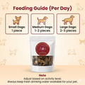 Classic Crunchy Chicken Feet for Dogs | Natural Joint & Dental Treat | The Chozn