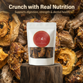 Dehydrated Chicken Neck with Pumpkin for Dogs | Natural Calcium Rich & Digestive Care Treats | The Chozn
