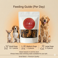 Dehydrated Chicken Neck with Pumpkin for Dogs | Natural Calcium Rich & Digestive Care Treats | The Chozn
