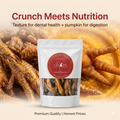 Dehydrated Chicken Feet for Dogs with Pumpkin | Natural Joint & Digestive Care Treats | The Chozn