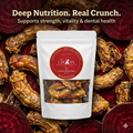 Dehydrated Chicken Neck with Beetroot for Dogs | Natural Calcium Rich & Dental Care Treats | The Chozn