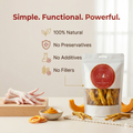 Dehydrated Chicken Feet for Dogs with Pumpkin | Natural Joint & Digestive Care Treats | The Chozn